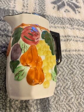 Vintage blue Ridge china Southern Potteries hand painted Pitcher USA